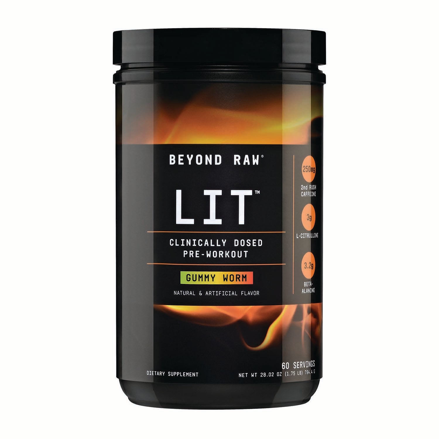 Lit Pre Workout Gummy Worm WorkoutWalls